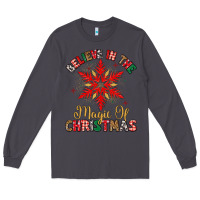 Smoke believe in the magic of christmas Long Sleeve Tee - MaliasSmallBusiness