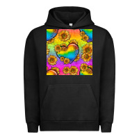 Pigment Black Pride lgbtq leopard hearts and sunflowers seamless Urban Hoodie - BundleAndBundleShop