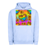 Pigment Grape Ice Pride lgbtq leopard hearts and sunflowers seamless Urban Hoodie - BundleAndBundleShop