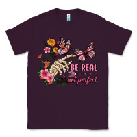 Plum be real not perfect Classic Tee - JahusDesignShop