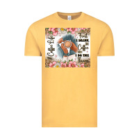Vintage Mustard first i drink the coffee then i do the things Vintage Tee - JahusDesignShop