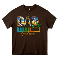 Chocolate Brown dad joke loading Heavy Core Tee - AdoDesignShop