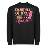 Black essentials of a baddie Heavyweight Sweatshirt - MaliasSmallBusiness
