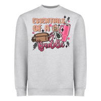 Heather Grey essentials of a baddie Heavyweight Sweatshirt - MaliasSmallBusiness