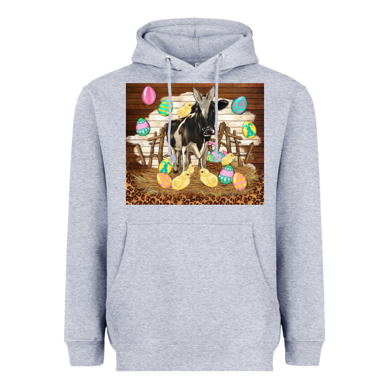 Cow And Chick Easter Heavyweight Hoodie by TumblerDesignByShophia | Teevron
