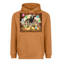 Meerkat cow and chick easter Heavyweight Hoodie - TumblerDesignByShophia