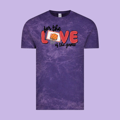 For The Love Of The Game Vintage Tee Designed By Maliassmallbusiness