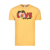 Vintage Mustard for the love of the game Vintage Tee - MaliasSmallBusiness