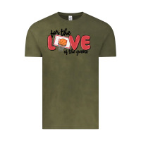 Vintage Olive for the love of the game Vintage Tee - MaliasSmallBusiness