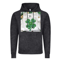 Vintage Arctic shamrock patterned clothing Vintage Hoodie - MaliasSmallBusiness
