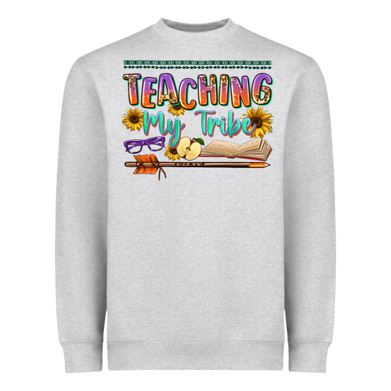 Teaching My Tribe Heavyweight Sweatshirt by NancyCooperArtShop | Teevron