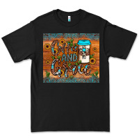 Black coffee and grace Premium Tee - JahusDesignShop
