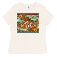 Fall Heifer Cow Ladies Tee | Teevron