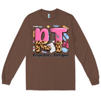 Chestnut respiratory therapist Long Sleeve Tee - MaliasSmallBusiness
