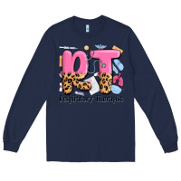 Navy respiratory therapist Long Sleeve Tee - MaliasSmallBusiness