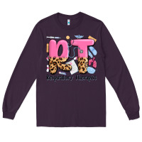 Plum respiratory therapist Long Sleeve Tee - MaliasSmallBusiness