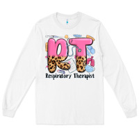 White respiratory therapist Long Sleeve Tee - MaliasSmallBusiness