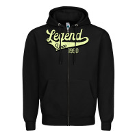 Black Legend Since 1966 Zipper Hoodie - Bettercallsaul