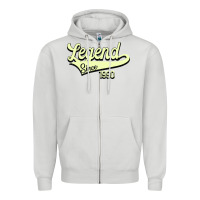 Dove Grey Legend Since 1966 Zipper Hoodie - Bettercallsaul