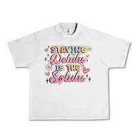 Lunar Rock staying delulu is the solulu Urban Heavy Tee - MaliasSmallBusiness