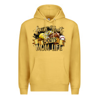 Antique Gold livin that sports mom life Premium Hoodie - CowGirlArtShop