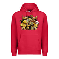 Cardinal livin that sports mom life Premium Hoodie - CowGirlArtShop