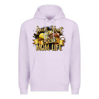 Lilac livin that sports mom life Premium Hoodie - CowGirlArtShop