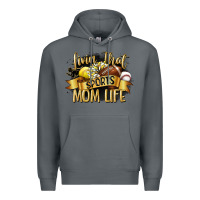 Rock livin that sports mom life Premium Hoodie - CowGirlArtShop