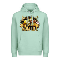 Seafoam livin that sports mom life Premium Hoodie - CowGirlArtShop