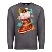 Charcoal Heather christmas Premium Sweatshirt - CowGirlArtShop