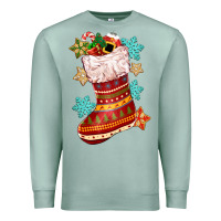 Seafoam christmas Premium Sweatshirt - CowGirlArtShop