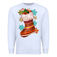 White christmas Premium Sweatshirt - CowGirlArtShop