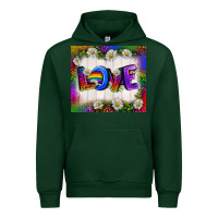 Forest Green Western Love LGBTQ Tumbler Urban Hoodie - BundleAndBundleShop