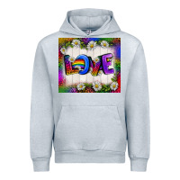 Heather Grey Western Love LGBTQ Tumbler Urban Hoodie - BundleAndBundleShop