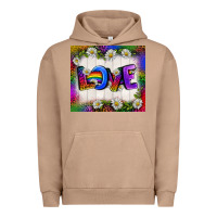 Pigment Burro Western Love LGBTQ Tumbler Urban Hoodie - BundleAndBundleShop