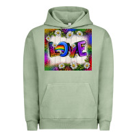 Pigment Oil Green Western Love LGBTQ Tumbler Urban Hoodie - BundleAndBundleShop
