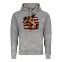Cloud Rock Bucking Bronco Vintage Hoodie - Jasminsmagicworld