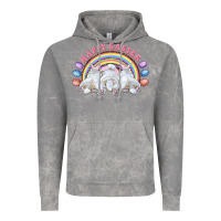 Cloud Rock Happy easter bunny tails Vintage Hoodie - RanaPortraitStore
