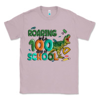 Lilac roaring into 100 day of school Classic Tee - MaliasSmallBusiness