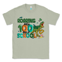 Matcha roaring into 100 day of school Classic Tee - MaliasSmallBusiness