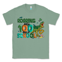Sage roaring into 100 day of school Classic Tee - MaliasSmallBusiness