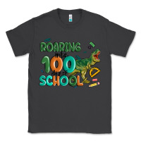 Smoke roaring into 100 day of school Classic Tee - MaliasSmallBusiness