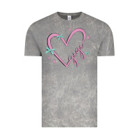 Cloud Rock gigi with heart and ribbons Vintage Tee - MaliasSmallBusiness