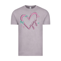 Vintage Zinc gigi with heart and ribbons Vintage Tee - MaliasSmallBusiness