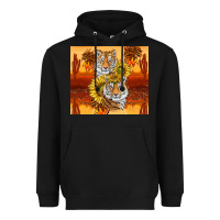 Black tigers with scratches Heavyweight Hoodie - TumblerDesignByShophia
