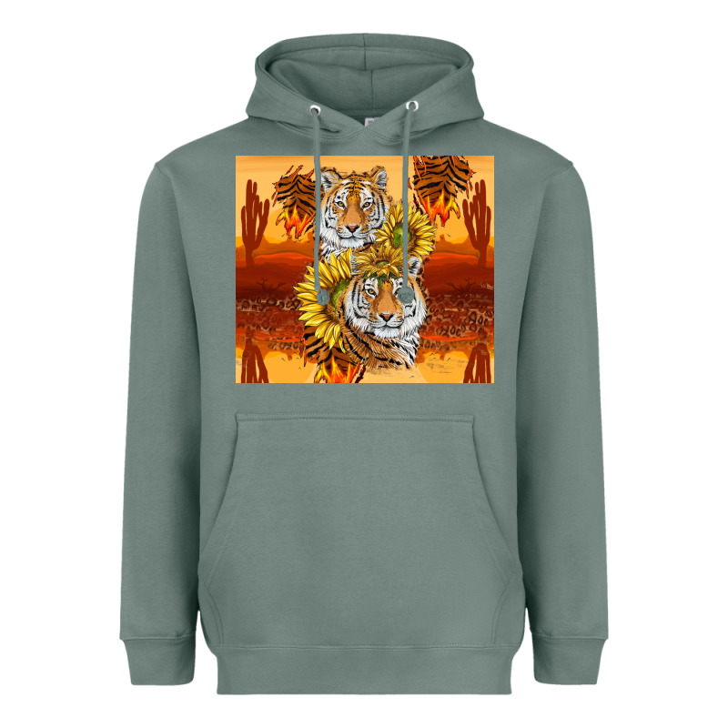 Tigers With Scratches Heavyweight Hoodie by TumblerDesignByShophia | Teevron