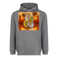 Storm tigers with scratches Heavyweight Hoodie - TumblerDesignByShophia