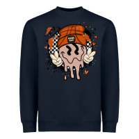 Navy basketball game day Heavyweight Sweatshirt - MaliasSmallBusiness