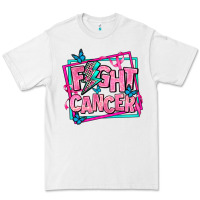White fight cancer Premium Tee - AdoDesignShop