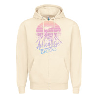 Sandshell The Adventure Begins Zipper Hoodie - Bettercallsaul